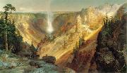 Thomas Moran Grand Canyon of the Yellowstone oil